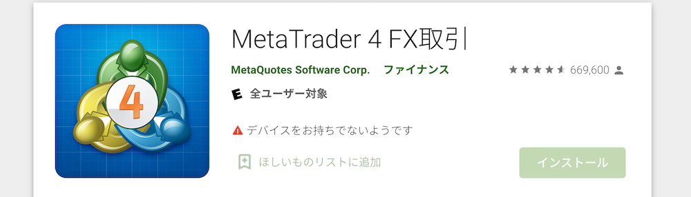 MetaTrader 4